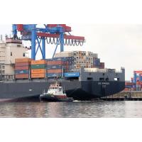 11100_7223 Heck des Frachtschiffs NYK ORPHEUS - Schlepperunterstützung beim Auslaufen aus dem Hafen. | HHLA Container Terminal Hamburg Altenwerder ( CTA )
